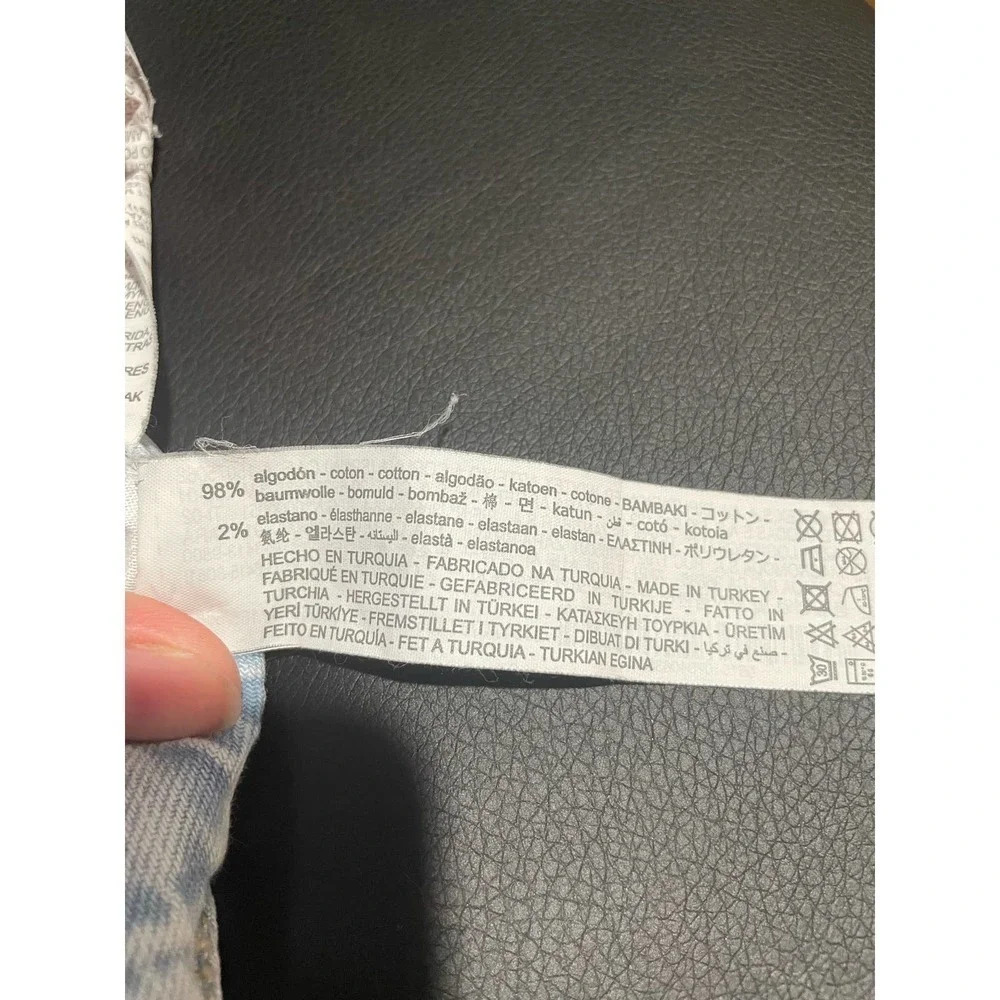 Distressed Zara Jeans, 98% Cotton - Picture 4 of 5